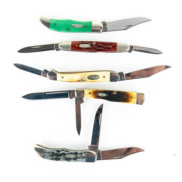 5 Case XX Pocket Knives (2000s)