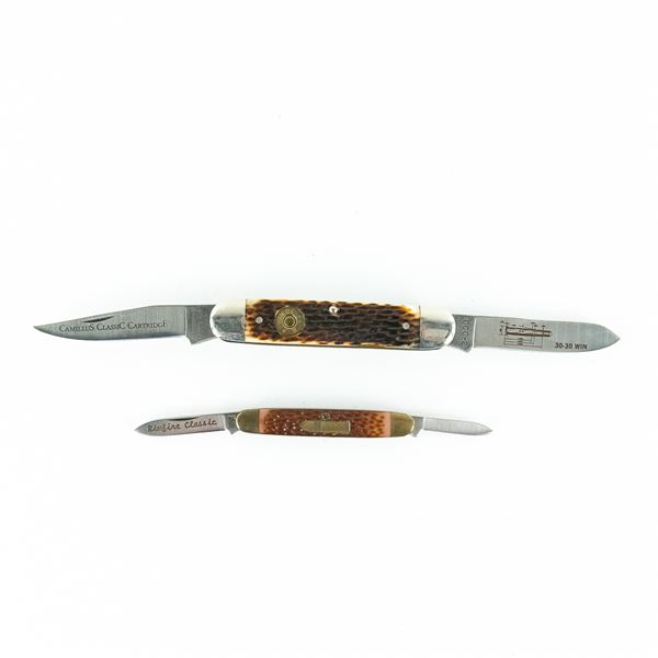 2 Camillus Cartridge Knives