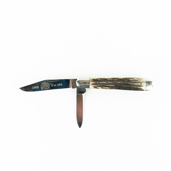 Queen City Cutlery Folding Trapper Collector Knife