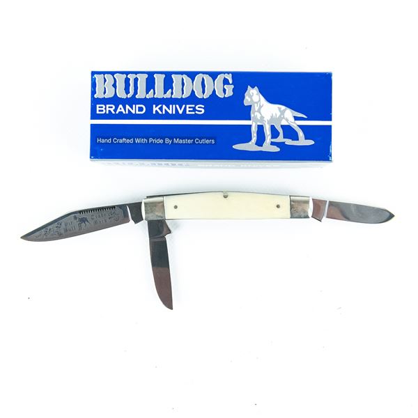 Bulldog Brand Ivory Stockman Knife