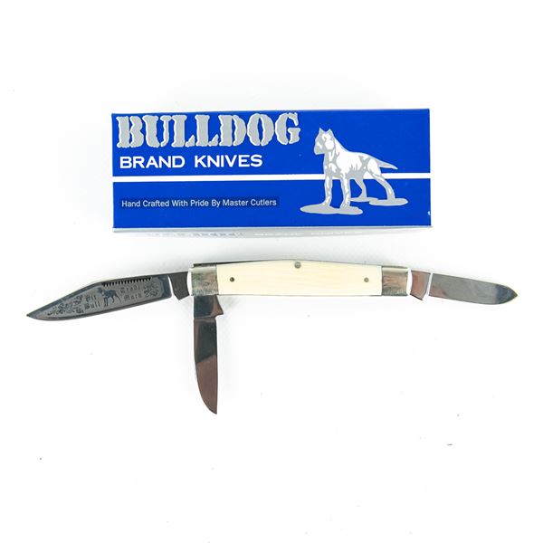 Bulldog Brand Ivory Stockman Knife