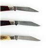 Image 5 : 3 Vintage Buck USA Model 309 Pocket Knives