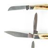 Image 8 : 3 Vintage Buck USA Model 303 Stag Pocket Knives