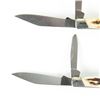 Image 9 : 3 Vintage Buck USA Model 303 Stag Pocket Knives