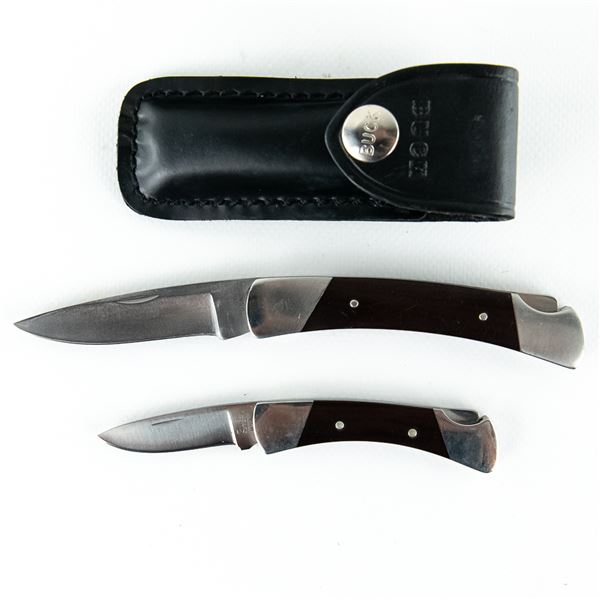 Vintage Buck 501 and 505 Pocket Knives