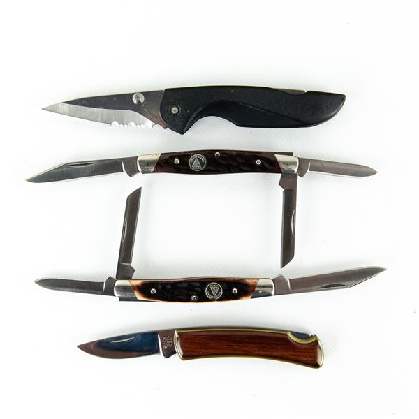 4 Buck USA Pocket Knives