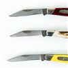 Image 2 : 3 Vintage Buck USA Model 309 Pocket Knives