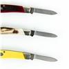 Image 3 : 3 Vintage Buck USA Model 309 Pocket Knives