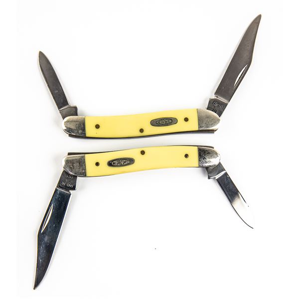 2 CASE XX USA,#03244 Yellow Jacks, 1980's