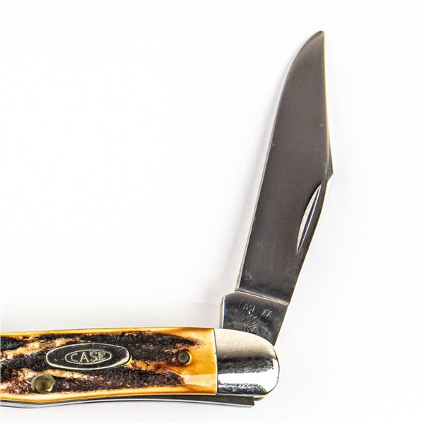 CASE XX USA, #5308 Genuine Stag Whittler, 1980's