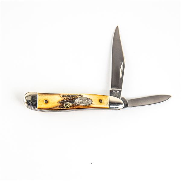 CASE XX USA, #5220 Genuine Stag "Peanut", 1980's