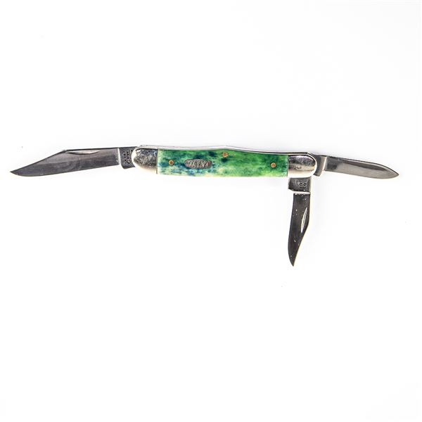 CASE XX USA, #6308SS,Green Appaloosa Whittler