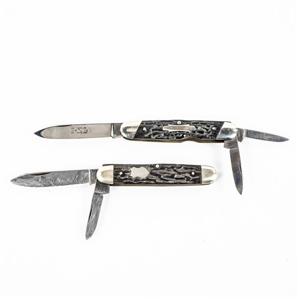2 I-XL Wostenholm 2 Blade Jack Knives