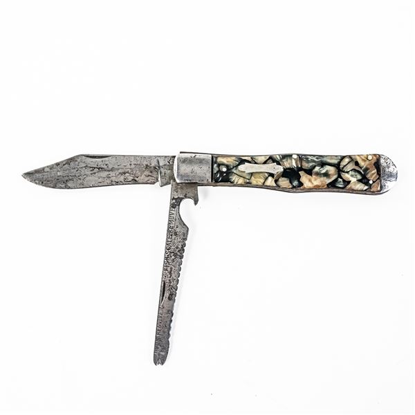 Antique Paris Bead Cutlery Fishing Knife