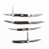 Image 1 : 4 Vintage Ka-Bar Pocket Knives