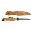Image 11 : 3 Antique Deer hoof/ Stag Handle Knives