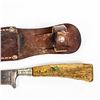 Image 16 : 3 Antique Deer hoof/ Stag Handle Knives