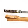 Image 7 : 3 Vintage US made Fixed Blade Knives.