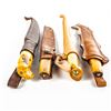 Image 18 : 4 Scandinavian Hunting and Filet Knives