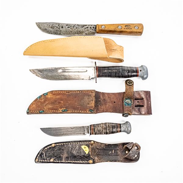 3 Antique PAL Cutlery Knives