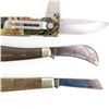 Image 6 : Case Whaler, Hawkbill & Buck 180 Crosslock Knives