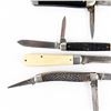 Image 10 : 5 Antique Shrade Walden Pocket Knives(1950s)