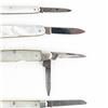 Image 6 : 4  Antique Mother of Pearl Handle Pen Knives
