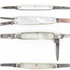 Image 7 : 4  Antique Mother of Pearl Handle Pen Knives