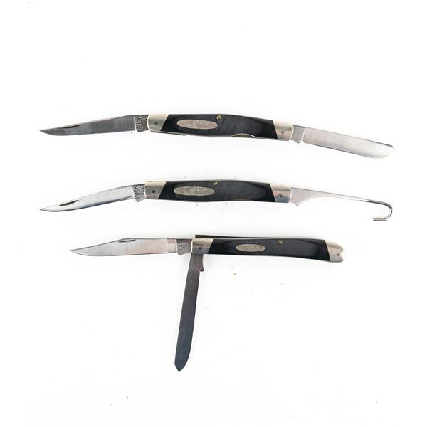 3 Buck USA  300 Series Pocket Knives (1980s)