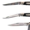 Image 2 : 3 Buck USA  300 Series Pocket Knives (1980s)