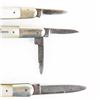 Image 3 : 3 Antique Mother of Pearl Handle Pen Knives