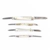 Image 5 : 4  Antique Mother of Pearl Handle Pen Knives