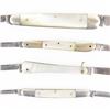 Image 8 : 4  Antique Mother of Pearl Handle Pen Knives