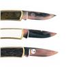 Image 5 : 3 Buck USA 529A/527 Pocket Knives (1980s)