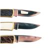 Image 5 : 3 Buck USA 529A Pocket Knives (1980s)