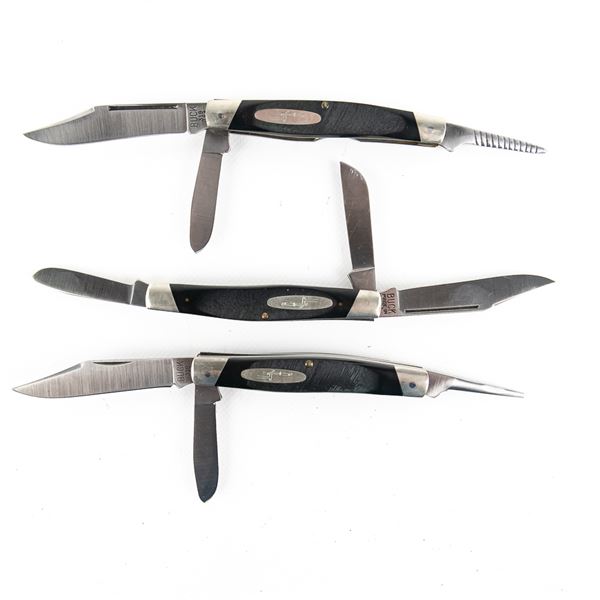 3 Buck USA  319/301 Pocket Knives (1980s)