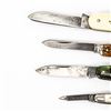 Image 4 : 7 Antique USA Made Pocket Knives with Display