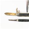 Image 5 : 4 Antique Camillus Folding Knives