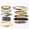 Image 17 : 10 Assorted Vintage Advertising Knives
