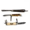 Image 1 : 3 Antique Camillus Pocket Knives