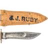 Image 6 : Vintage Marble's Ideal Hunting Knife W/Sheath