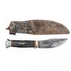 Image 5 : Marble's Woodcraft Knife W/Sheath 1916-1925