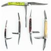 Image 2 : 5 Antique Western Cutlery Co. Pocket Knives