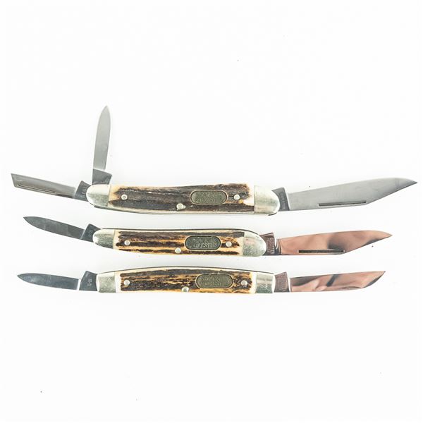 3 Black Forest/Explorer Solingen Folding Knives