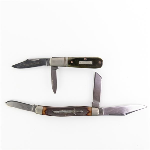 2 Vintage Schrade Walden Pocket Knives