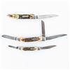 Image 1 : 3 Schrade+ USA Made Pocket Knives
