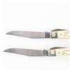 Image 4 : 2 Schrade+ USA Scrimshaw Pocket Knives