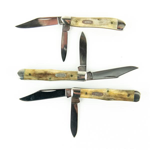 3 Case XX USA Knives (1990s)