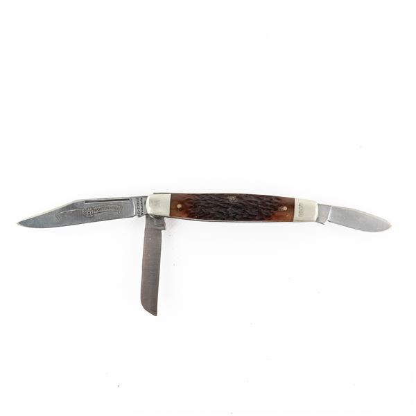 Vintage Schrade Wostenholm 3 Blade Pocket Knife