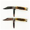 Image 1 : 2 Queen Cutlery "North Star Blade Coll." Folders